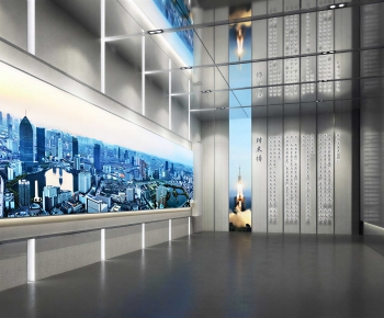 Modern Exhibition Hall-ID:502933035