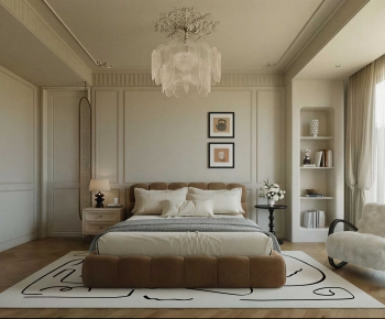 French Style Bedroom-ID:198064096