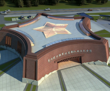 Modern Architecture Of Artistic Style-ID:887841944