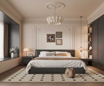 French Style Bedroom-ID:245676047
