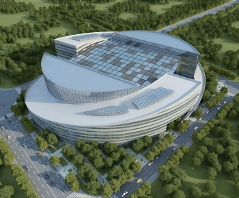 Modern Architectural Bird's-eye View Planning-ID:477132084