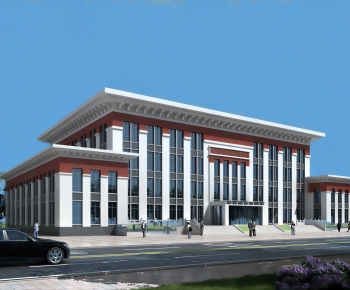 Modern Building Appearance-ID:808190112