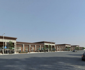 Modern Commercial Street-ID:743463991