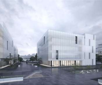 Modern Appearance Of Commercial Building-ID:514456032