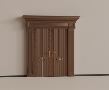 Chinese Style Entrance Door-ID:756644965