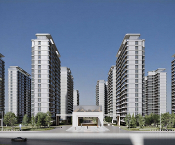 Modern Residential Building-ID:485147955