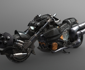 Industrial Style Motorcycle-ID:614779008