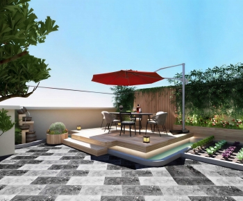 Modern Courtyard/landscape-ID:249042036