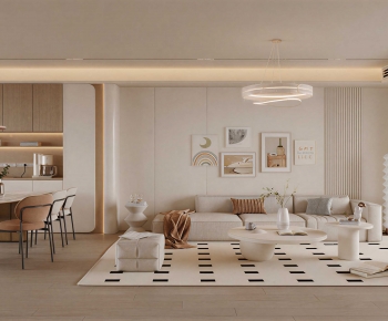 Modern A Living Room-ID:957041037