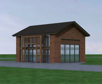 Modern Appearance Of Commercial Building-ID:333280641