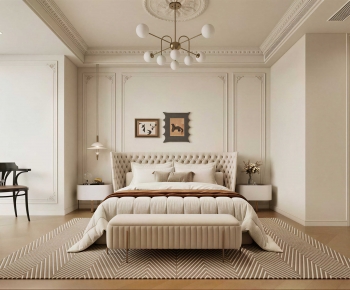 French Style Bedroom-ID:668365962