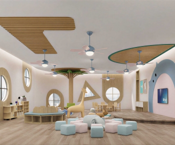 Modern Children's Kindergarten-ID:876494886