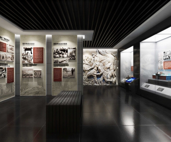 Modern Exhibition Hall-ID:703882932
