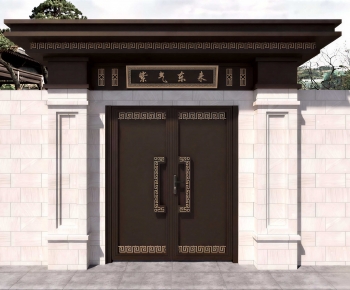 New Chinese Style Gate-ID:964301118