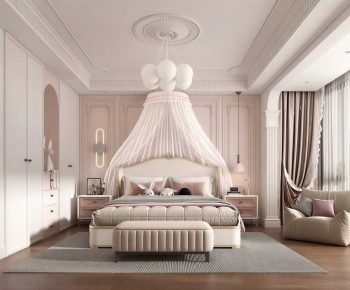 French Style Bedroom-ID:719913966
