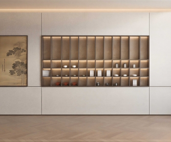 New Chinese Style Decorative Cabinet-ID:238395931