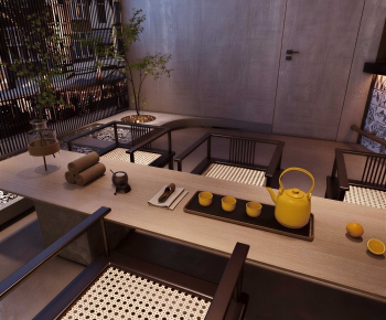 New Chinese Style Sofa Combination-ID:583153011