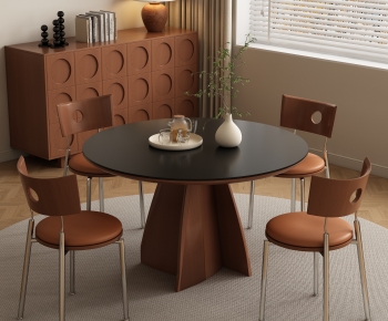 Modern Dining Table And Chairs-ID:435764073