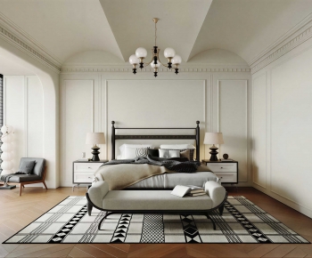 Wabi-sabi Style Bedroom-ID:999533895