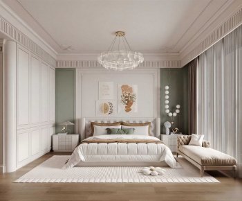 French Style Bedroom-ID:674295905