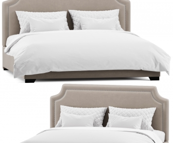 Modern Double Bed-ID:448097946