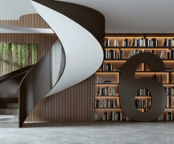 Modern Stairwell-ID:385113952