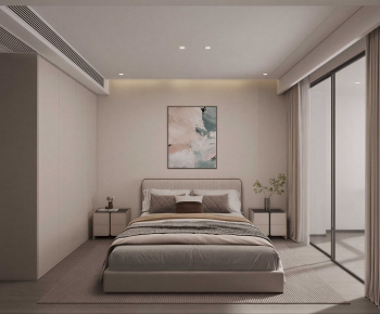 Japanese Style Bedroom-ID:809309524