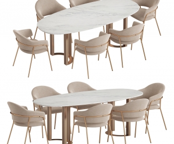 Modern Dining Table And Chairs-ID:179321053