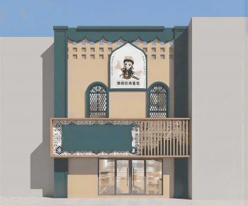 Modern Facade Element-ID:345855002