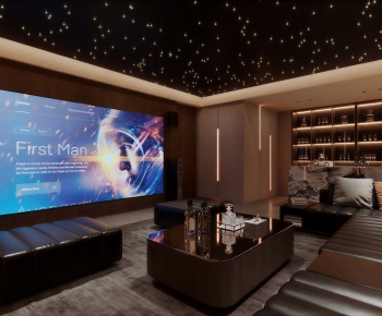 Modern Audiovisual Room-ID:631668093