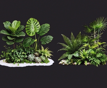 Modern Plant Pile-ID:167603974