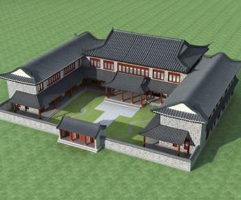 Chinese Style Courtyard/landscape-ID:155649902