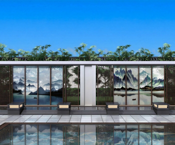 Modern Courtyard/landscape-ID:425395974