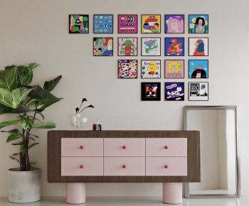 Modern Side Cabinet-ID:427870996