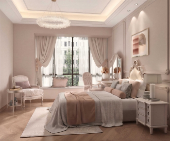 French Style Bedroom-ID:247565984