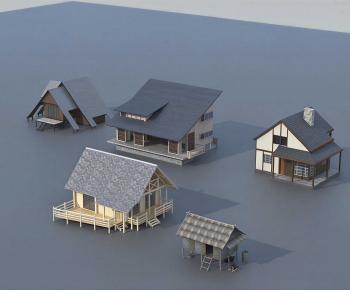 New Chinese Style Residential Building-ID:545562032