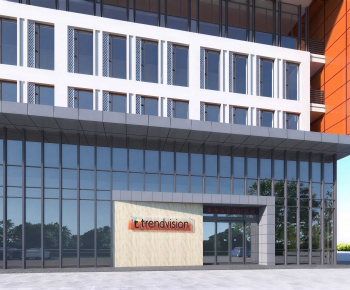 Modern Facade Element-ID:388377906