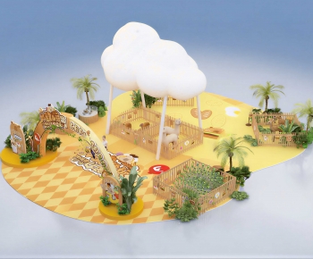 Modern Park Landscape-ID:690321927