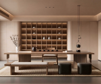 New Chinese Style Tea House-ID:799573908