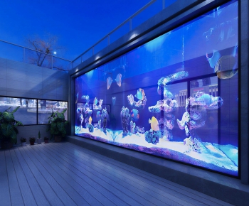 Modern Exhibition Hall-ID:808018929
