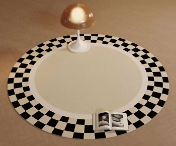 Modern Circular Carpet-ID:665939092