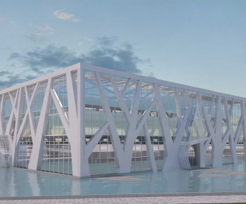 Modern Appearance Of Commercial Building-ID:759411102