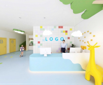 Modern Kindergarten Hall-ID:289102082