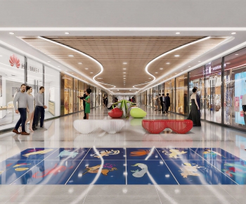 Modern Shopping Mall-ID:347964057