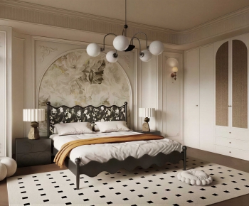 French Style Bedroom-ID:912940032
