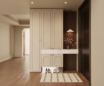 French Style Shoe Cabinet-ID:148912912