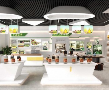 Modern Exhibition Hall-ID:426862961