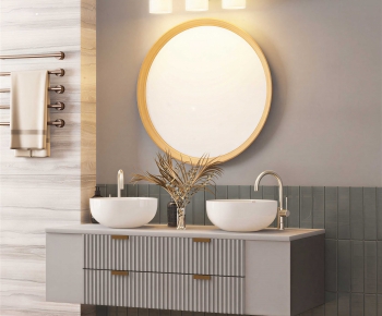 Modern Bathroom Cabinet-ID:668030022