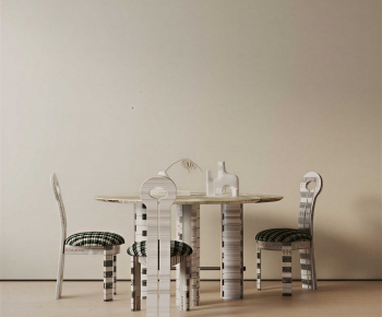 Modern Dining Table And Chairs-ID:394558913