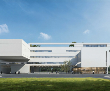 Modern Appearance Of Commercial Building-ID:262537003